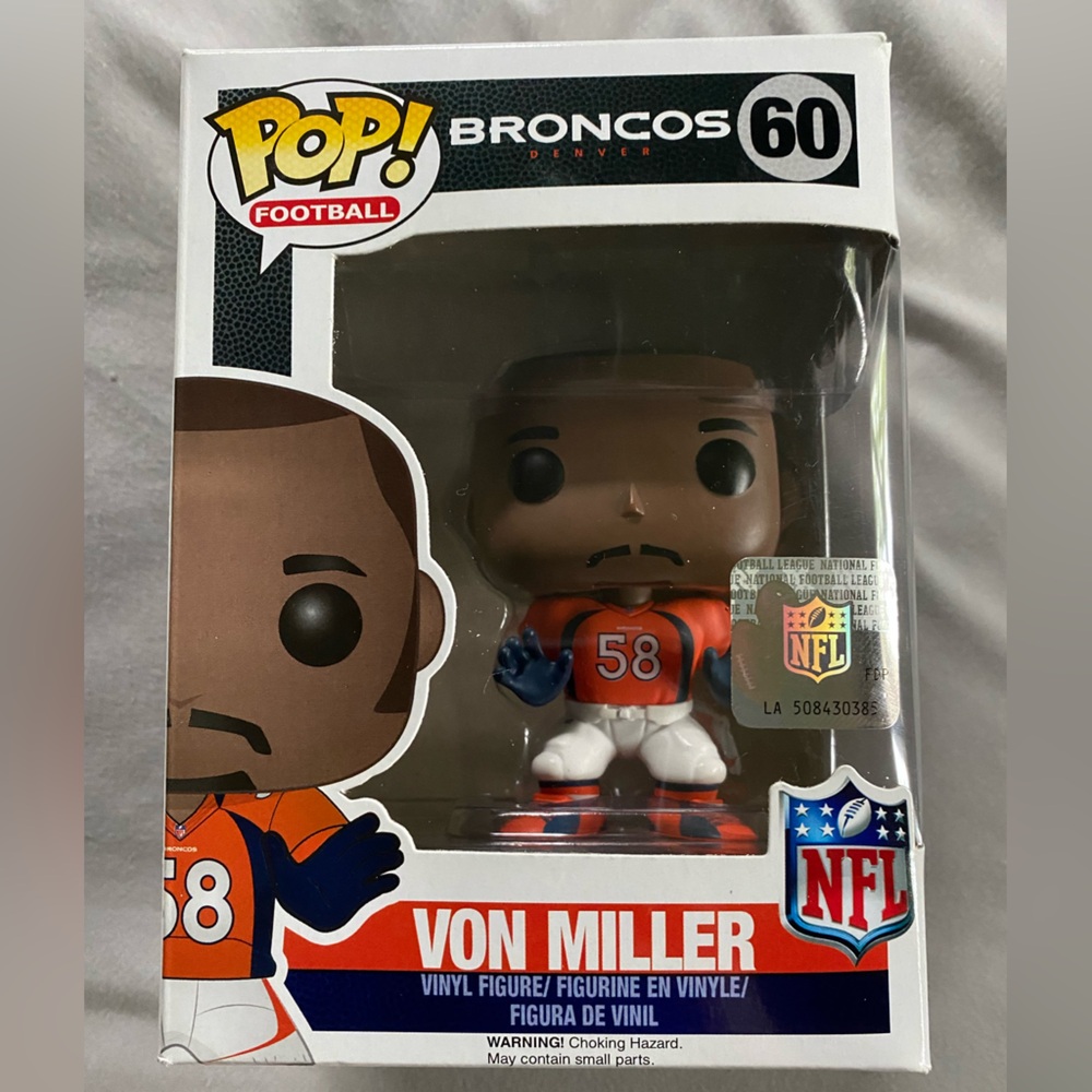 2 for $15 on all Funko Pop!

Funk Pop! NFL Von Miller #60
